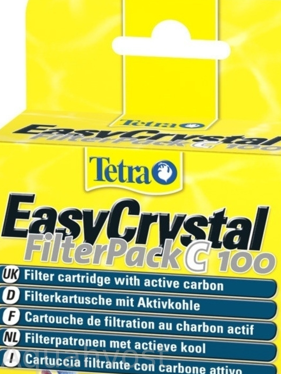 Tetra EasyCrystal Filterpack C 100 с углем (3шт)